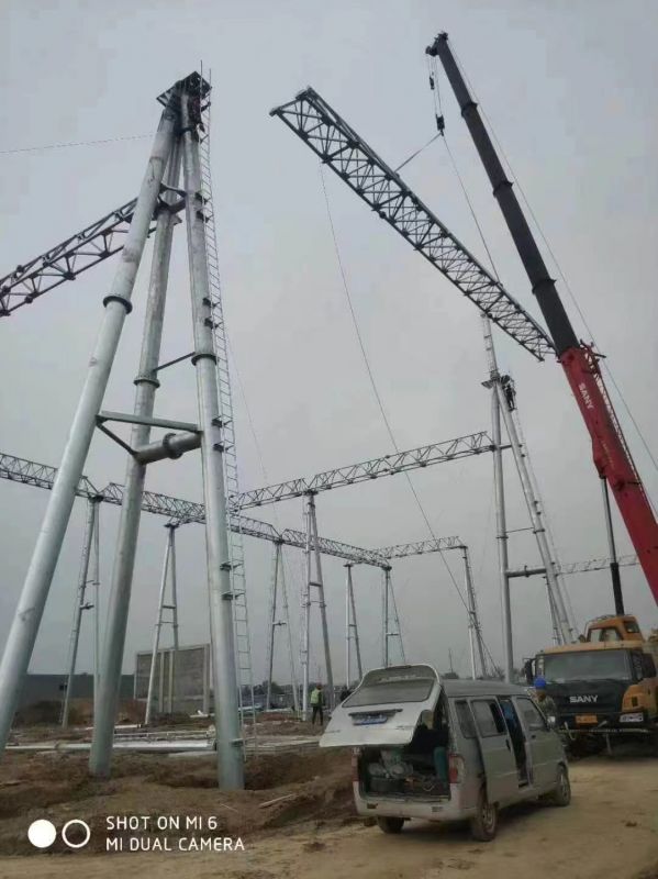 龍門構架避雷針