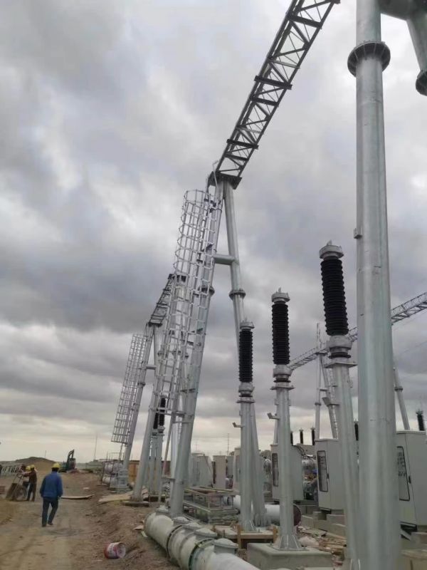 龍門構架避雷針